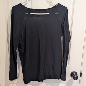 Lululemon Open Back Long Sleeve Shirt